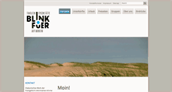 Desktop Screenshot of blinkfuer-borkum.de